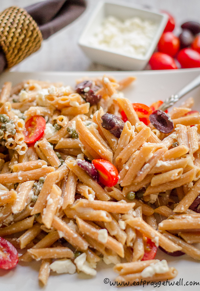 pasta with olives and feta 2