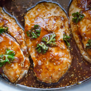 honey garlic crock pot chicken