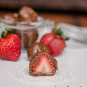 sugar-free-chocolate covered strawberries