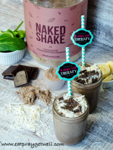 Naked Nutrition Chocolate Shake - Eat Pray Get Well