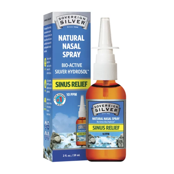 Sovereign Silver Bio-Active Silver Hydrosol Nasal Spray