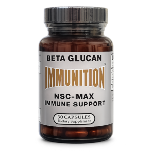 bottle of beta glucan
