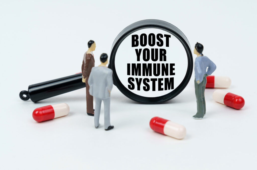 boost immune system magnifying glass
